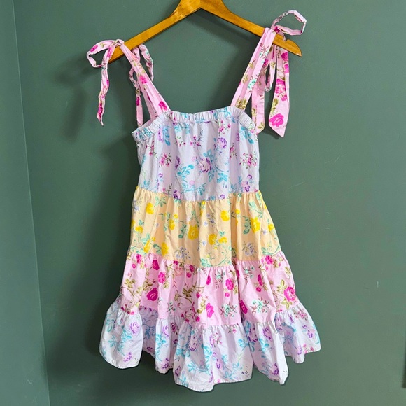 LoveShackFancy x Target Jeanne Floral Mini Dress - Picture 1 of 7
